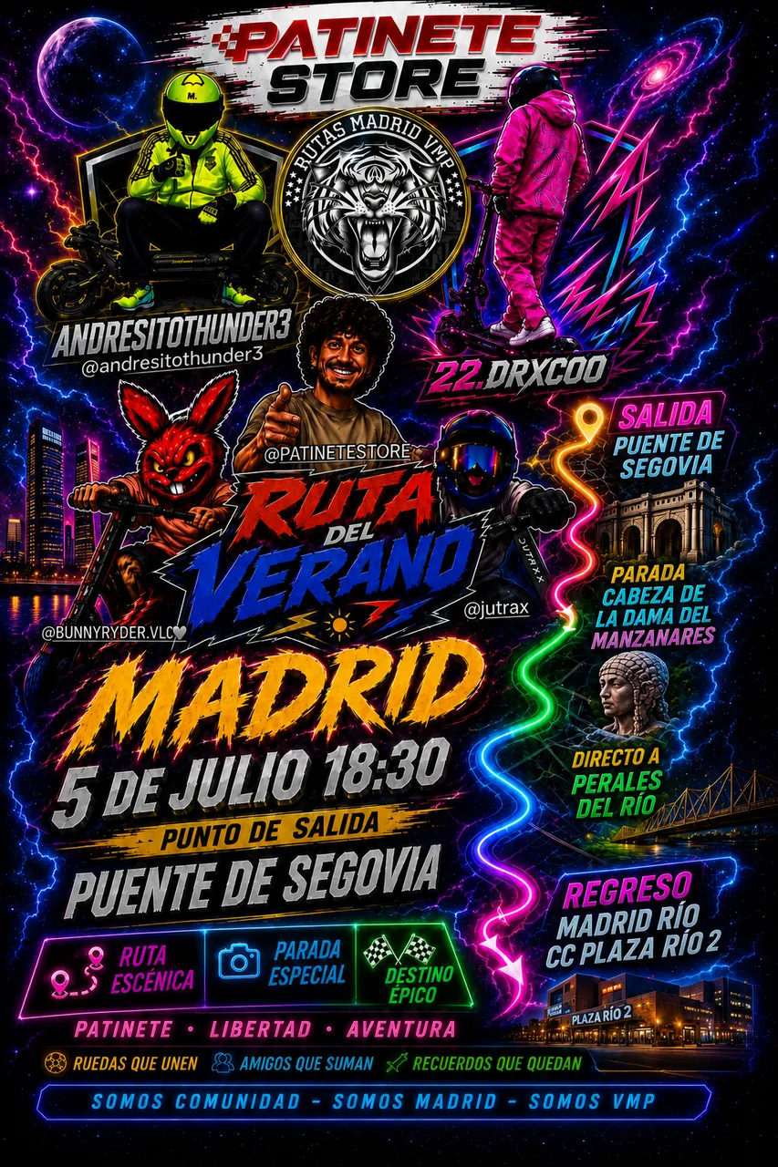 Ruta del verano madrid