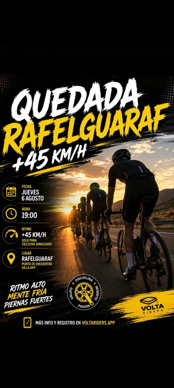 Quedada rafelguaraf+45kmh