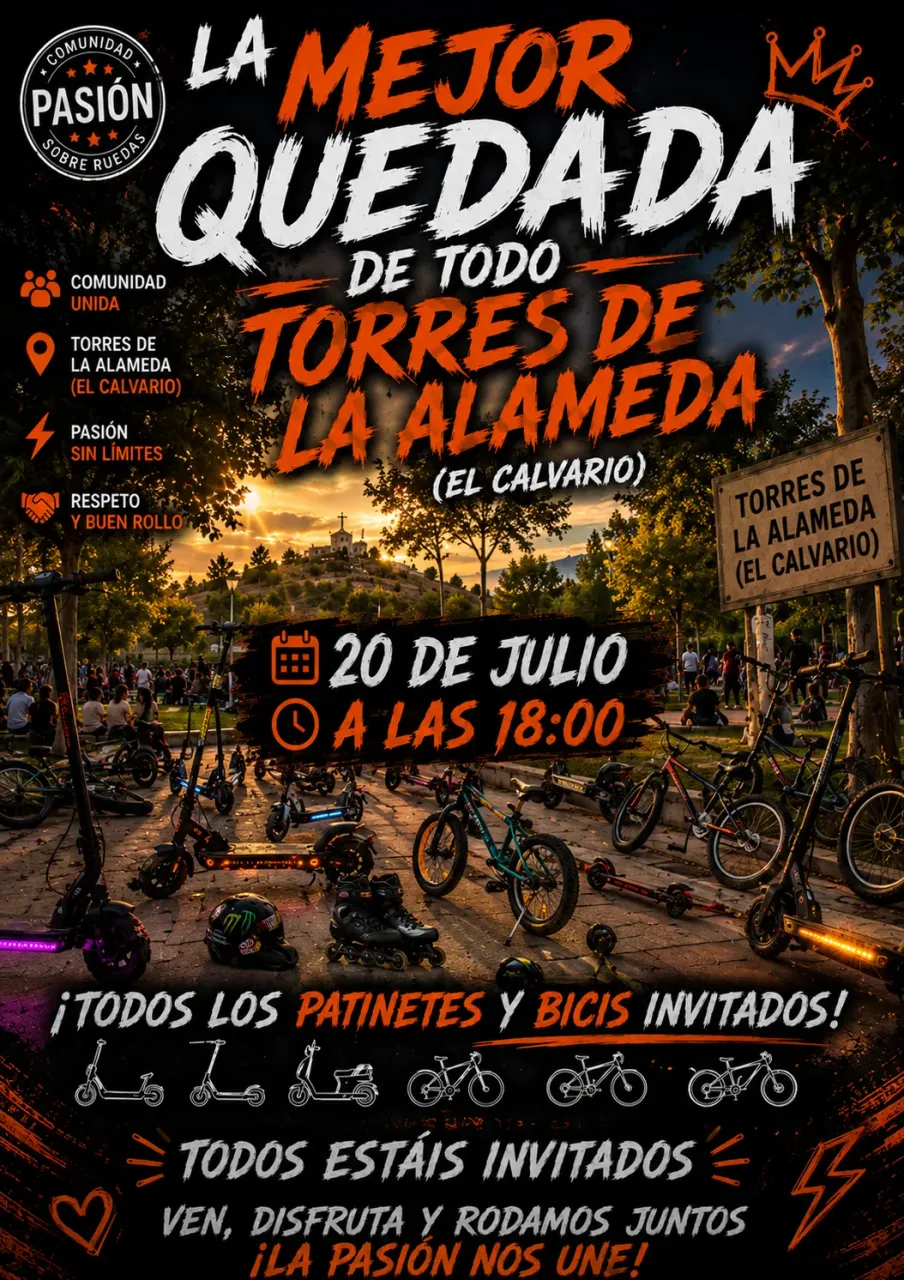 La primera quedada de torres de la alameda